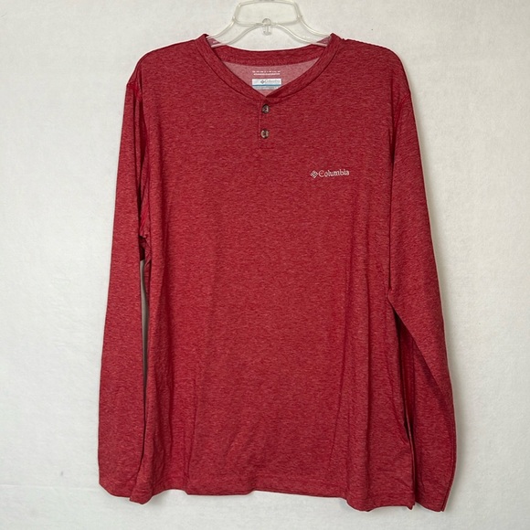 Columbia Other - Columbia Long Sleeve Henley Men’s Omni-Wick Shirt - SZ: Large